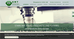 Desktop Screenshot of gmt-stahlbau.at
