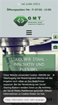 Mobile Screenshot of gmt-stahlbau.at